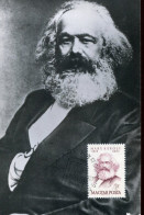 X0254 Hungary  , Maximum 1983,  Karl Marx - Karl Marx