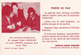 POLITIQUE(LEOPOLD SEDAR SENGHOR) - Partidos Politicos & Elecciones