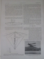 1924  Le Probleme De La Securité Dans Les Avions PLANE Aviation Aviateur SECURITY - Non Classés