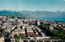 13071860 Ouchy Vue Aerienne Lac Leman Alpes Ouchy - Andere & Zonder Classificatie