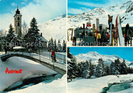 13070674 Andermatt Wintersportplatz Alpen Kirche Bergbahn Andermatt - Other & Unclassified