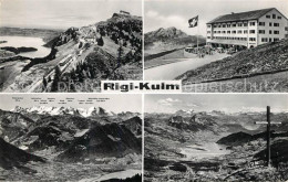 13068513 Rigi Kulm Bergstation Rosenhorn Wetterhorn Moench Rigi Kulm - Sonstige & Ohne Zuordnung