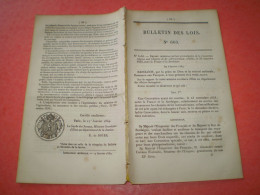 Bulletin Des Lois Napoléon - Decretos & Leyes