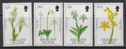 Falkland Islands 1991 Orchids 4v ** Mnh (59678) - Falklandinseln