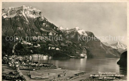 13065454 Brunnen Vierwaldstaettersee SZ Mit Frohnalpstock Rophaien Und Bristenst - Sonstige & Ohne Zuordnung