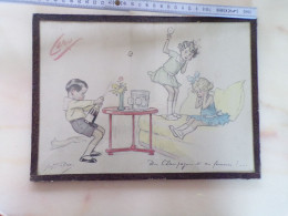 LITHOGRAPHIE Georges REDON Du Champagne Et Des Femmes - Drawings