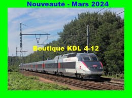 ACACF 857 - TGV Réseau Rame N° 4530 "Vigirail" Vers YVRE-L'EVEQUE - Sarthe - SNCF - Trains