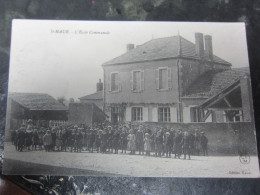 Carte Postale Val De Marne, Saint Maur, L'école Communale - Saint Maur Des Fosses