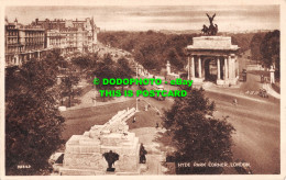 R530393 London. Hyde Park Corner. Valentine. Velvette Gravure - Sonstige & Ohne Zuordnung