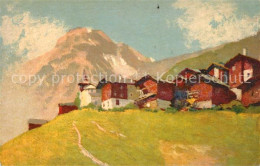 13063498 Grimentz Kuenstlerkarte Grimentz - Andere & Zonder Classificatie