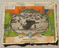 Olympic Games Stockholm 1912 - Wrestling -  Original Old Program/ Review #10. Scarce But In Quit Bad Condition - Autres & Non Classés