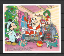 Disney Sierra Leone 1990 Cristmas MS #6 MNH - Disney