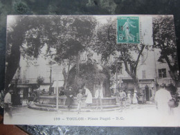 Carte Postale Var, Toulon, Place Puget - Toulon