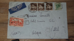 Enveloppe ALGERIE,  AVION, Philippeville, Daguin - 1939  ............ Boite1.......... 240424-20 - Storia Postale