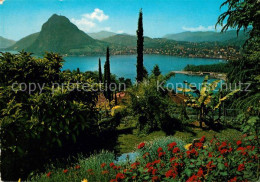 13062163 Lugano Lago Di Lugano E Monte San Salvatore Lugano Lago Di Lugano - Autres & Non Classés