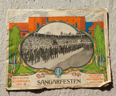 Olympic Games Stockholm 1912 - Singing! -  Original Old Program/ Review #12. Scarce But In Quit Bad Condition - Otros & Sin Clasificación
