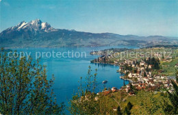 13061620 Weggis Vierwaldstaettersee Mit Pilatus Weggis Vierwaldstaettersee - Otros & Sin Clasificación