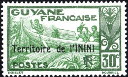 ININI, COSTUMI LOCALI, 1932, NUOVI (MNH**) Mi:FR-INI 8, Scott:FR-INI 10, Yt:FR-INI 9 - Nuovi