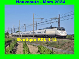 ACACF 858 - TGV Rame AVE De La Renfe Vers COURSAN - Aude - SNCF - Trains