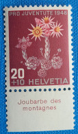 1946 Zu J 119 PRO JUVENTUTE Avec TABS En Français ** / MNH - Ungebraucht