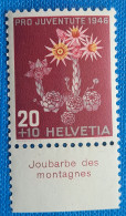 1946 Zu J 119 PRO JUVENTUTE Avec TABS En Français ** / MNH - Ongebruikt