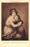 24-5280 : PORTRAIT DE Mme LE BRUN ET SA FILLE. PAR Mme VIGEE LE BRUN - Malerei & Gemälde