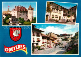 13060181 Gruyeres FR Schloss Ortsmotive Gruyeres FR - Andere & Zonder Classificatie