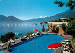 13054778 Ascona Lago Maggiore Hotel Casa Berno Schwimmbad Ascona - Autres & Non Classés