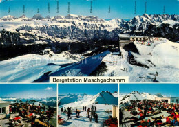 13054713 Flumserberg Flums Bergstation Maschgachamm Tannenbodenalp Restaurant Ma - Andere & Zonder Classificatie