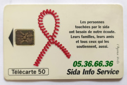 Télécarte France - Sida Info Service - Non Classificati