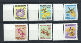 Haïti N°665/67 + PA 444/46** (MNH) 1970 - Fleurs "Orchidée" - Haití