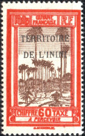 ININI, SEGNATASSE, POSTAGE DUE, 1932, NUOVI (MNH**) Mi:FR-INI P6, Scott:FR-INI J6, Yt:FR-INI T6 - Nuevos