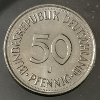 Monnaie Allemagne - 1990 J - 50 Pfennig Bundesrepublik Deutschland - 50 Pfennig