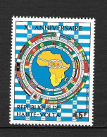 PA - 1973 - N°154**MNH -10 Ans OUA - Haute-Volta (1958-1984)