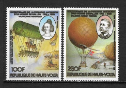 PA - 1983 - N°245 à 246**MNH - Aérostats - Alto Volta (1958-1984)