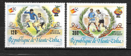 PA - 1982 - N°238 à 239**MNH - Coupe Du Monde De Football En Espagne - Obervolta (1958-1984)