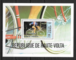 BF - 1980- N° 17**MNH - Jeux Olympiques De Moscou, Cyclisme, Bondue - Alto Volta (1958-1984)