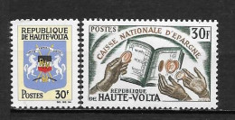 1967 - N° 177 + 181**MNH - Armoirie - Caisse D'Epargne - Haute-Volta (1958-1984)