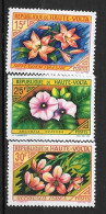 1963 - N° 122 à 124**MNH - Fleurs - Upper Volta (1958-1984)