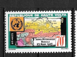 1963 - N° 109**MNH - Météorologie Mondiale - Opper-Volta (1958-1984)