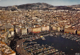 13 - Marseille - Vue Aérienne Du Vieux Port Et Le Quai Des Belges - Alter Hafen (Vieux Port), Saint-Victor, Le Panier