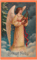 ANGES - Archange à La Lyre Dans Nuage - Angels