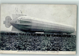 13410705 - Zeppeline Rueckansicht Nach Der Landung Von - Airships