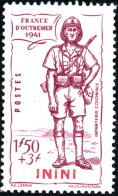 ININI, DIFESA DELL’IMPERO, 1941, NUOVI (MNH**) Mi:FR-INI 50, Scott:FR-INI B7, Yt:FR-INI 50 - Neufs