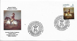 SPAIN. POSTMARK. ZARAGOZA 2009. GENERAL PALAFOX. FRANCISCO DE GOYA - Other & Unclassified