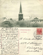 Denmark, LØGSTØR, Udsigt Over Byen, Church (1911) Postcard - Dinamarca