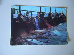 ITALY OLD    POSTCARDS TRAPANI   BOATS FANIGNANA  LA MATTANZA   FOR MORE PURCHASES 10% DISCOUNT - Andere & Zonder Classificatie