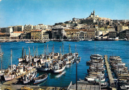 13 - Marseille - Le Vieux Port Et Notre Dame De La Garde - Vecchio Porto (Vieux-Port), Saint Victor, Le Panier