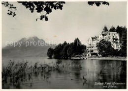 13041291 Hertenstein LU Schloss Hotel Hertenstein Am Vierwaldstaettersee Mit Pil - Sonstige & Ohne Zuordnung