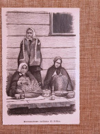 Indiani Sitka Nel 1896 Donne Mercanti Alaska Nativi Americani - Ante 1900